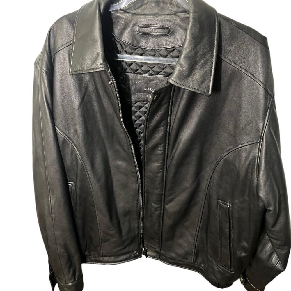 COS/ black men's Biker jacket